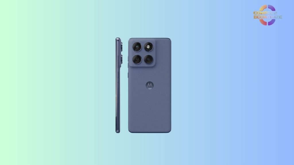Qual é a resolução em megapixels da câmera principal e secundária do Motorola Edge 60 Fusion?