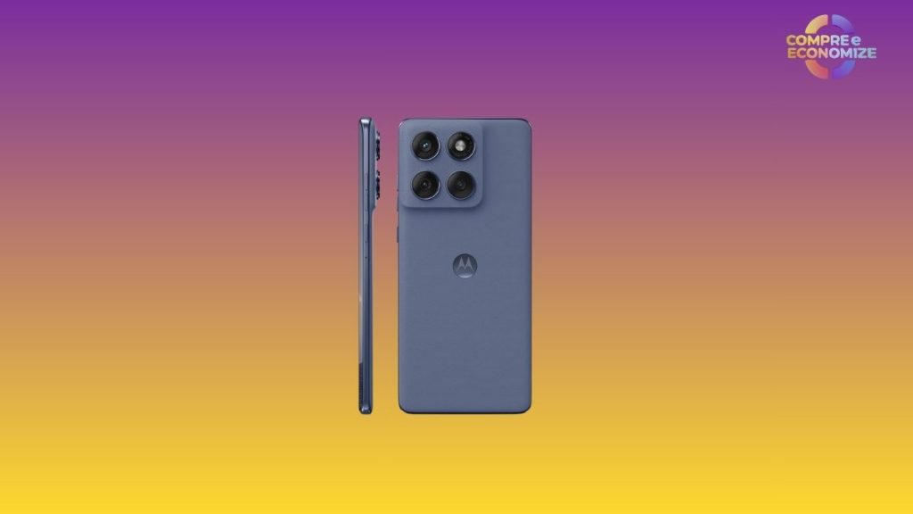 Como é o sistema de som do Motorola Edge 60 Fusion e ele oferece áudio estéreo?