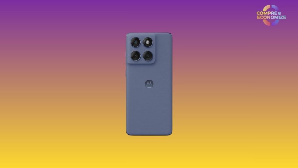 Onde o flash de LED está posicionado no novo design do Motorola Edge 60 Fusion?